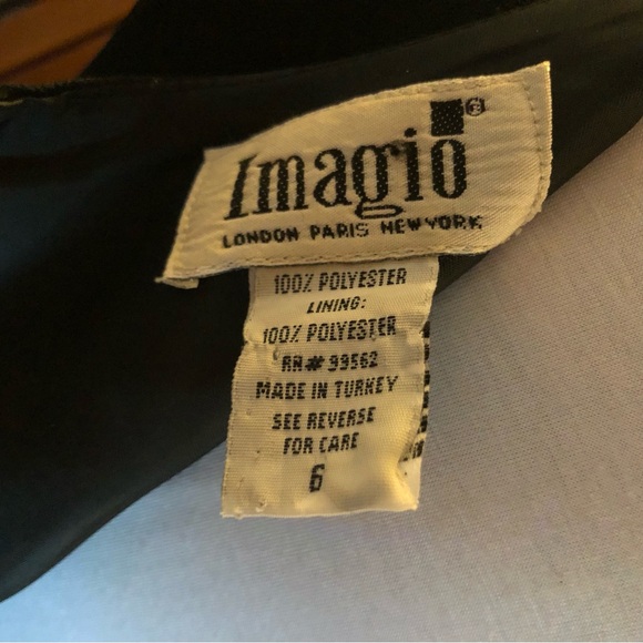 EUC Imagio Black Sleeveless Dress - Picture 4 of 4